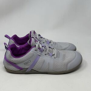 Xero Prio Perform Barefoot Shoes Womens 11 Gray Purple Minimalist Sneakers